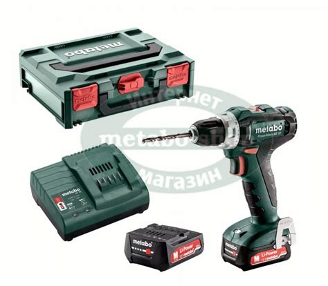 Аккумуляторный шуруповерт Metabo PowerMaxx BS 12 - Купить шуруповерт ...