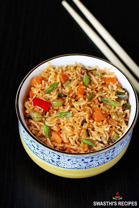 Schezwan Fried Rice Swasthis Recipes