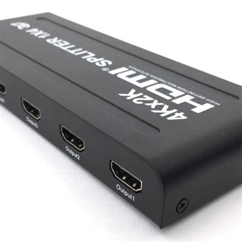 Splitter Distribuidor Hdmi X Divisor Full Hd D K K Hs Fonte