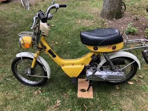 1981 Suzuki Fa50 Yellow Moped Photos — Moped Army