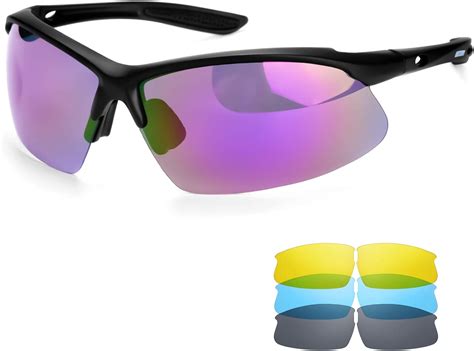 Becosim Polarized Sports Sunglasses Cycling Glasses Uv 400 Protection