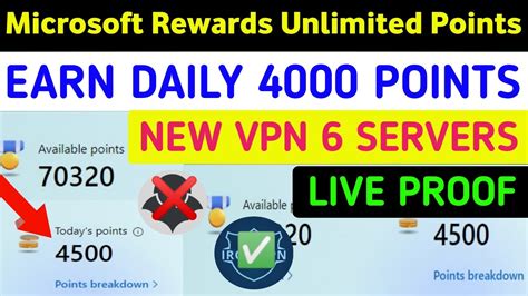 Microsoft Rewards Unlimited Points New Vpn Microsoft Rewards Vpn Tricks 2023 Aasif