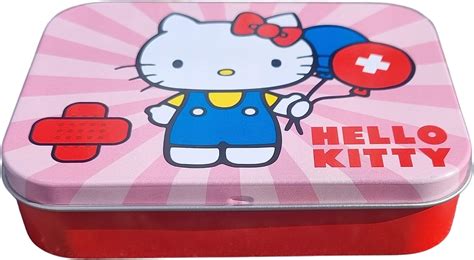 Hello Kitty Children's Plaster - Metal Box - 24 Plasters - Beautiful ...