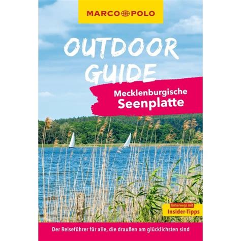 MARCO POLO OUTDOOR GUIDE Reiseführer Mecklenburgische Seenplatte