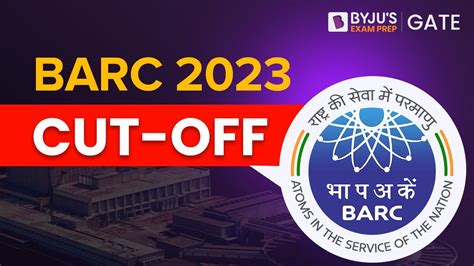 BARC Cutoff 2023 BARC 2023 Cutoff With GATE And Without GATE Score