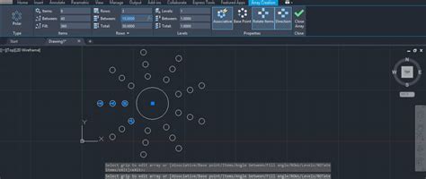 Polar Array In Autocad Tutorials To Use Array Command In Autocad