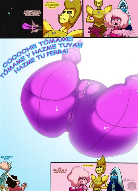 Post 2701860 Blue Diamond Comic Hueci Oddrich Pearl Pink S Ship Pink Diamond Steven Universe