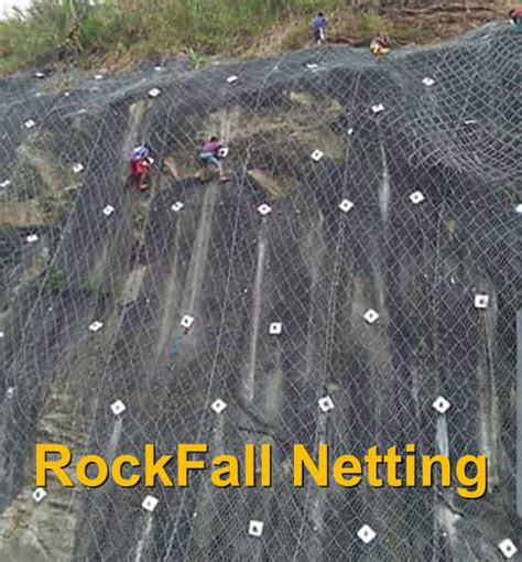 Expert Rockfall Netting Installation Philippines Rockfall Netting