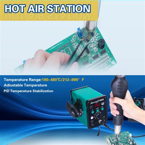 Snapklik D In Hot Air Rework Station And Soldering Iron Station Max F And