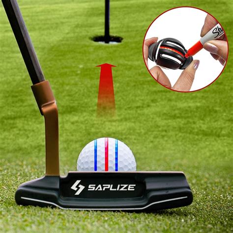 Saplize High Precision Golf Ball Marker With 3 Sharpie Permanent