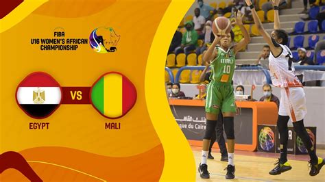 Final Egypt V Mali Full Game Fiba U Womens African Championship