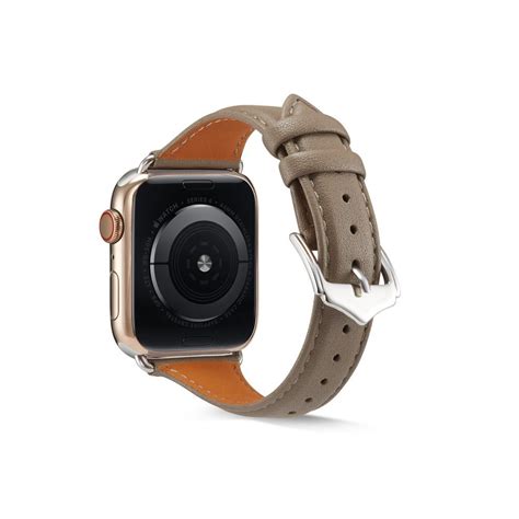 Kjøp Apple Watch 42mm Skinnreim Slim grå online