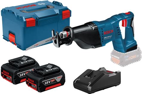 Bosch GSA 18 V-LI Professional (mit L-Boxx, mit Akku + Ladegerät) ab ...