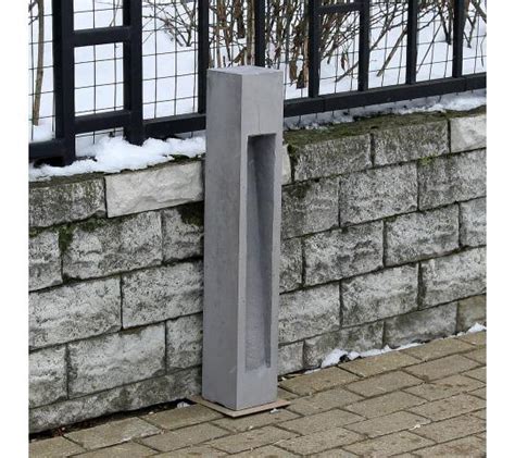 Садовый уличный светильник из бетона напольный от производителя ...