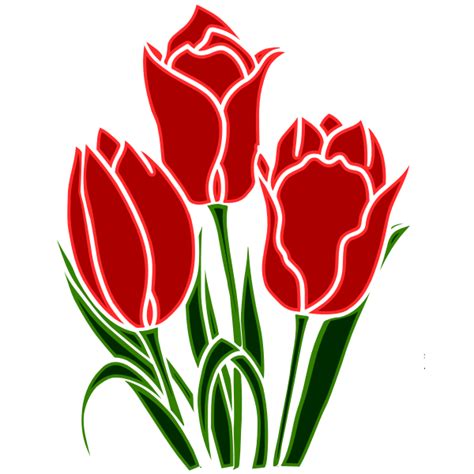 Tulip Svg For Cricut