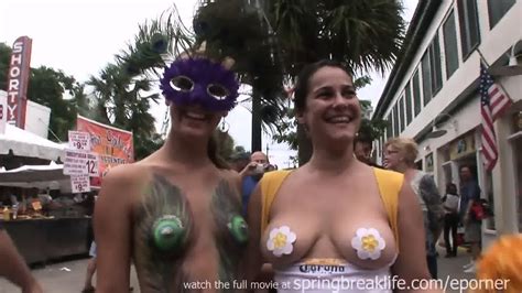 Fantasy Fest Painted Tits