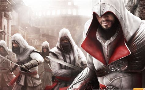 Wallpaper Video Game Anime Assassin Creed Orang Roma Ezio Auditore Da Firenze Assassin