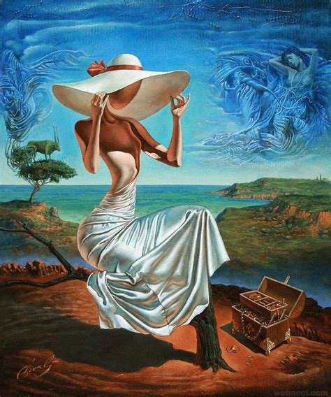 25 Absurdity Surreal Illusion Paintings by Michael Cheval - The Game of ...