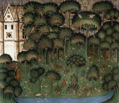 One Of The First And Only Manuscript Illustrations Of A Landscape
