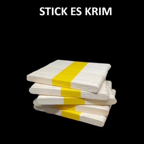 stik es krim stick ice cream stick kayu lazada indonesia