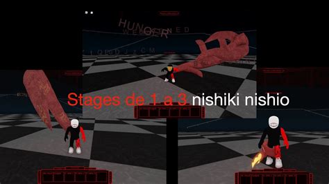 Stages De 1 A 3 Do Nishiki Nishio Ro Ghoul Roblox Youtube