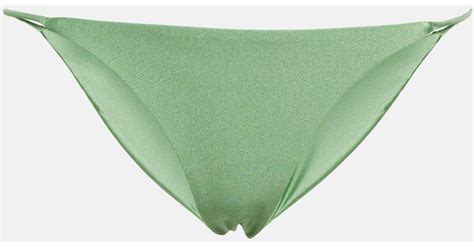 JADE Swim Bare Minimum Bikini Bottoms In Green Lyst