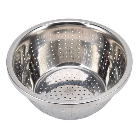 Stainless Steel Vegetable Washing Basket, Microporous Colander For