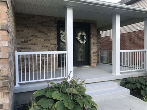 Concrete Repair Steps Porch Resurfacing Renovation Hamilton Railings