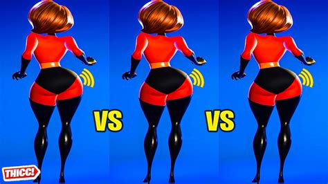 Fortnite Mrs Incredible Skin Party Hips 1 Hour Version Thicc Hot New