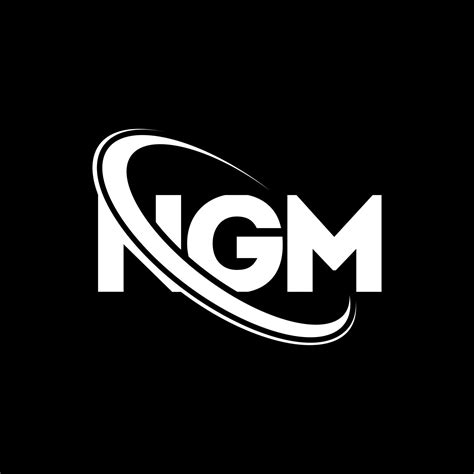 NGM logo. NGM letter. NGM letter logo design. Initials NGM logo linked