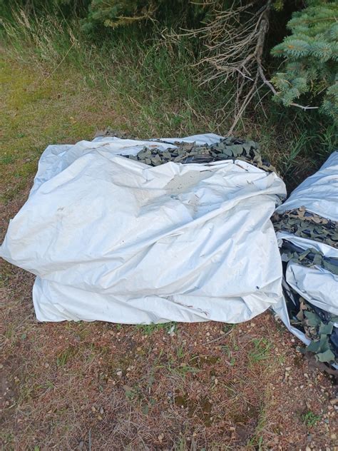 Large Section Of Army Camo Netting