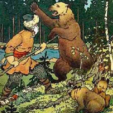 Сказка о медведихе | читать, Пушкин