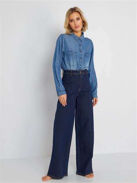 Jean Wide Leg Brut Kiabi