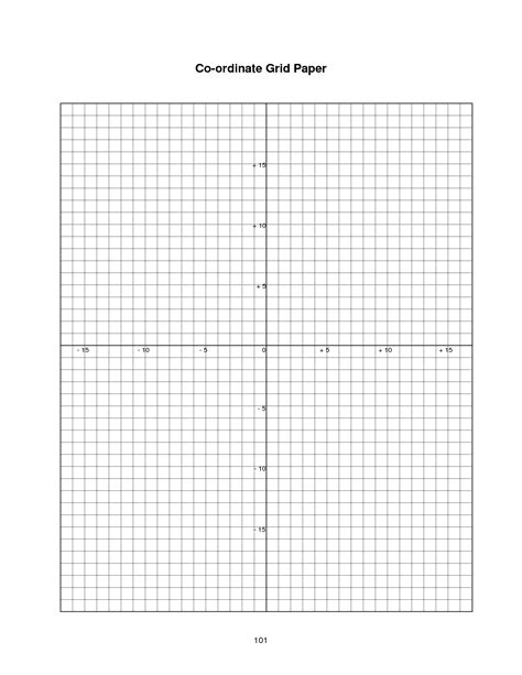 6 Best Full Page Grid Paper Printable Printableecom Blank Graph Paper Template Free Download