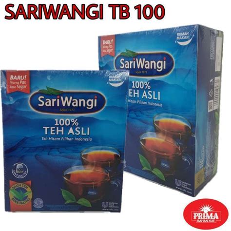 Promo TEH SARIWANGI ISI 100 KANTONG TEH SARIWANGI 100 TEH ASLI