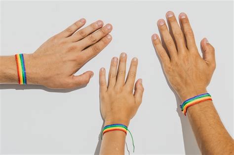 Familia lgbt pareja gay con hijo adoptivo padres homosexuales con su hijo divirtiéndose en