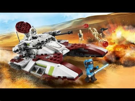 Обзор Лего 75183 Республиканский танк / Review Lego 75182 Republic ...