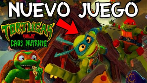 Tortugas Ninja Caos Mutante Va A Tener Un Videojuego Fecha De