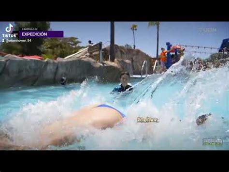 Tania Rincón descuido camel en bikini YouTube