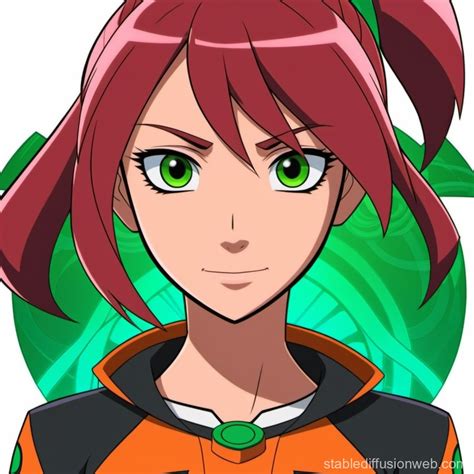 Gwen Tennyson From The Show Ben 10 Wearing A Bikini And Having Huge Muscles Prompts Stable