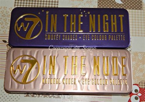 Review In The Nude In The Night Eye Colour Palette W7 W7 Palette Colour Palette Eye Color