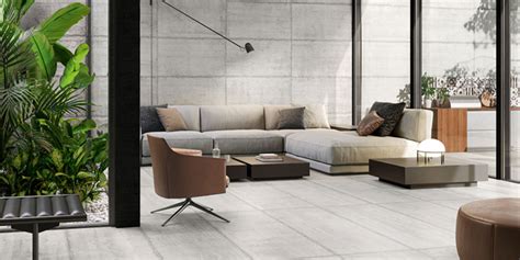 8 Contemporary Floor Tile Designs For Your Living Room - Tile Space