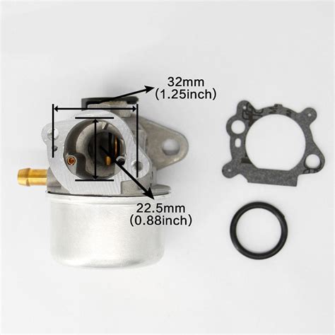 Carburettor Carb For Briggs And Stratton Mower Quantum Carburetor 799868 498170 497347 Uygun