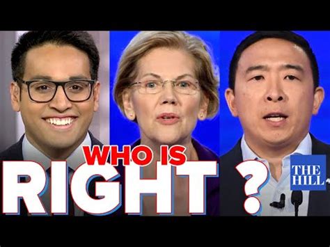 Saagar Enjeti Warren Versus Yang Who Is Right Youtube