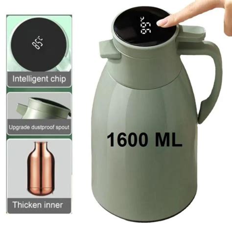 Ml High Quality Glass Liner Insulation Pot Vacuum Flask Kettle Thermal Hot Water Thermos