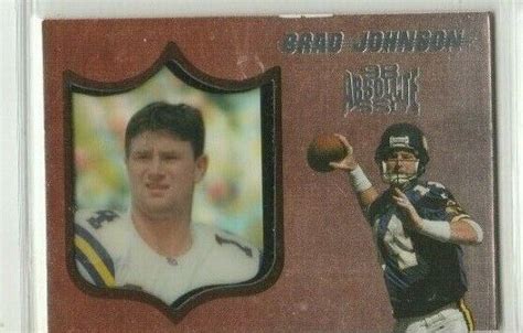 Playoff Absolute Ssd Brad Johnson Ebay