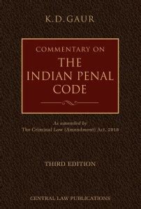 Commentary On The India Penal Code Buy Commentary On The India Penal