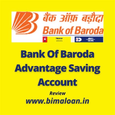 Bank Of Baroda Advantage Saving Account Review Open Account