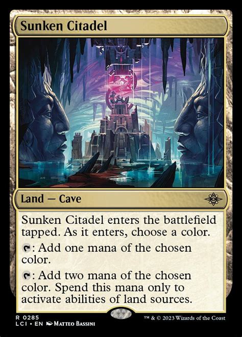 Sunken Citadel The Lost Caverns Of Ixalan Foil Standard Card Kingdom