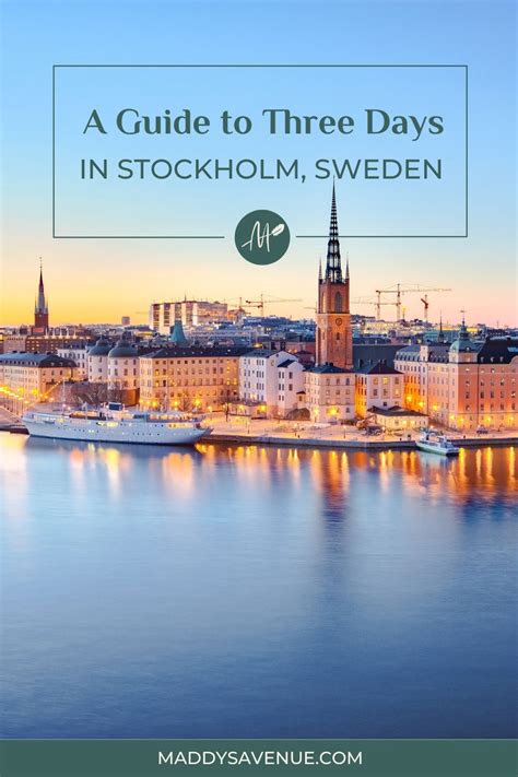 Days In Stockholm Itinerary Best Things To See Do Eat Artofit